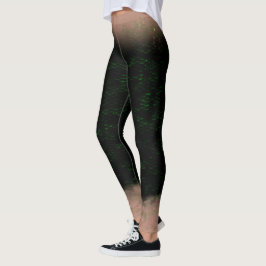Escala de sirena cintura mezclada Leggings Night G
