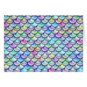 Escala de sirenas de burbujas arcoiris