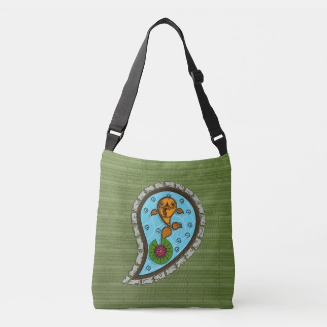 Escala la bolsa de sobreimpresión para peces dorad (Anverso)