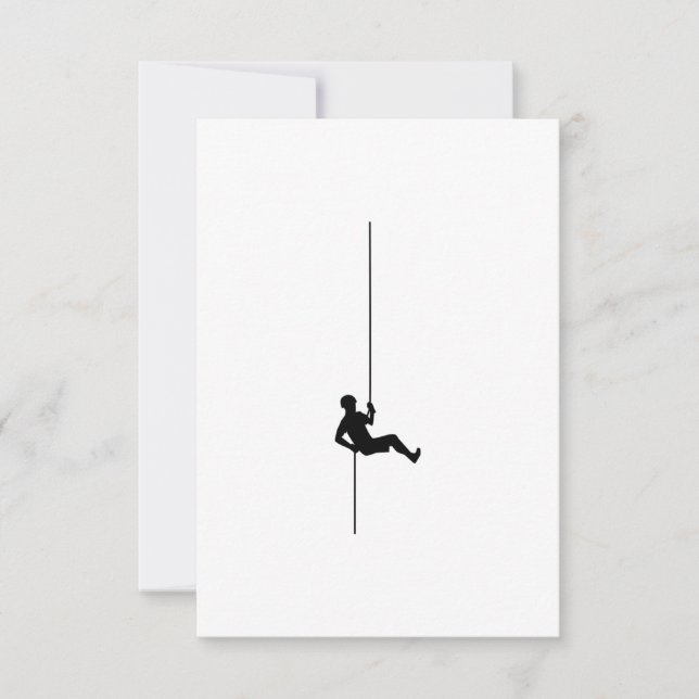 Escalada de rock (Anverso)