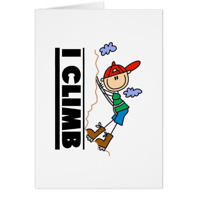 Escalador de montaña que subo (Frente)