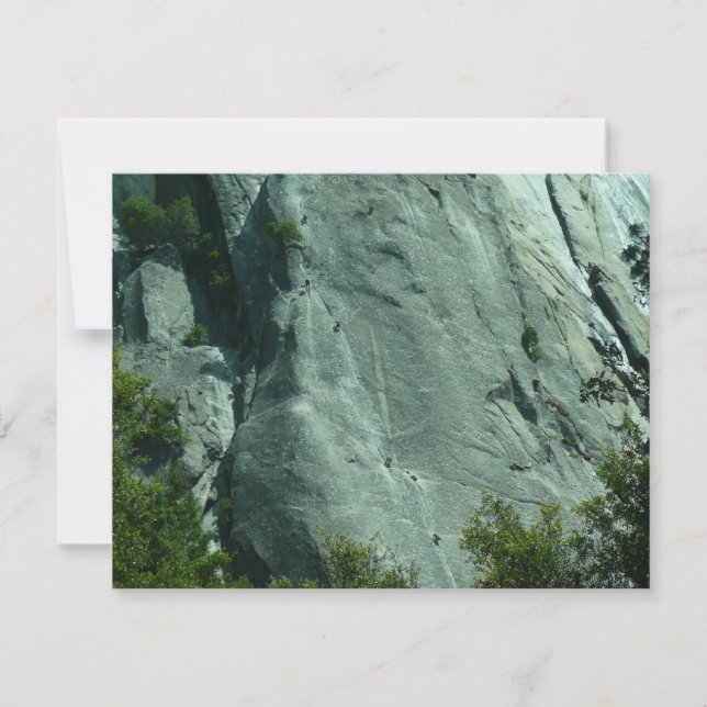 Escaladores de rock en El Capitan (Anverso)