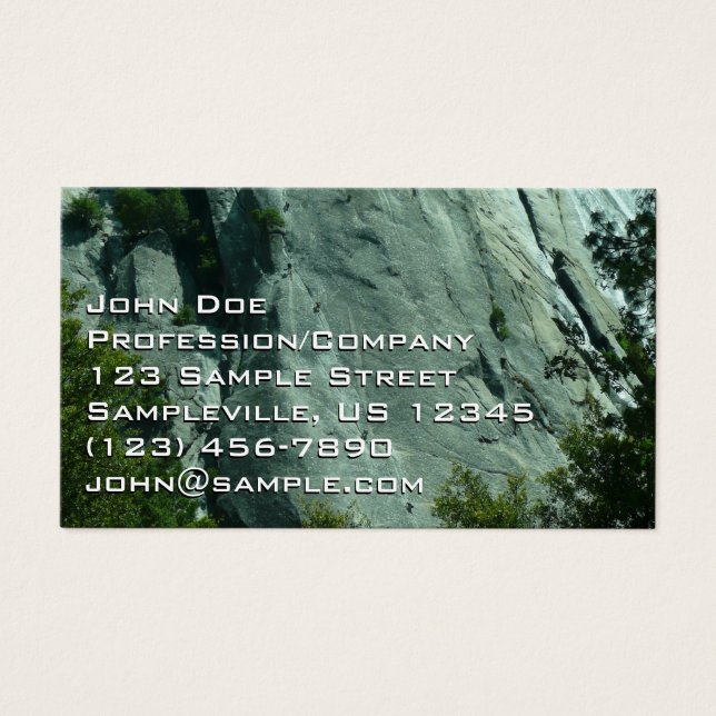 Escaladores en El Capitán (Frente)