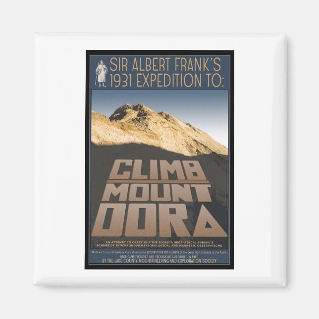 Escalar el imán del Monte Dora (Frente)