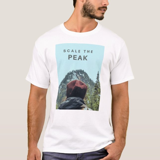 Escalar la camiseta máxima (Anverso)