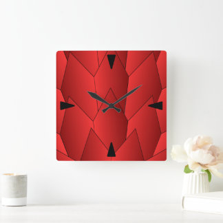 Escalas Art Deco Diseñar Reloj de pared de la Plaz
