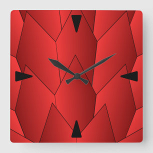 Escalas Art Deco Diseñar Reloj de pared de la Plaz