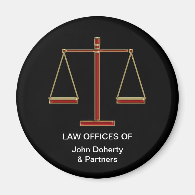 Escalas de justicia - imán (Frente)