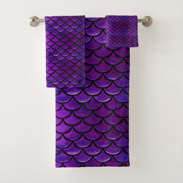 Escalas De Sirenas Moradas Y Azules (In situ)