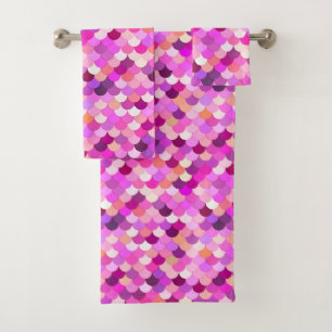 Escalas de sirvientas, violeta, metista y coral