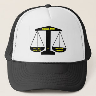 Escalas del gorra de la justicia de la justicia