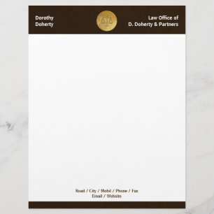 Escalas del papel con membrete de la ASESORÍA