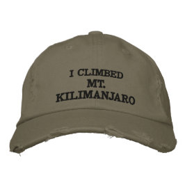 Escalé El Monte Kilimanjaro Gorra Molesto