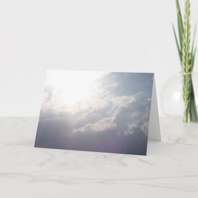 Escalera a la tarjeta del cielo (Anverso)