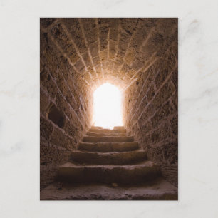 Escalera a las postales del cielo