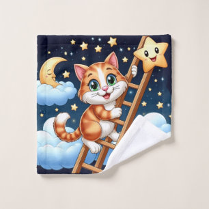 Escalera de gatitos a la luna