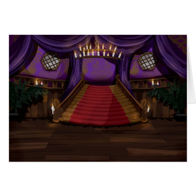 Escalera de la Mansión Crepústica (Anverso (Horizontal))