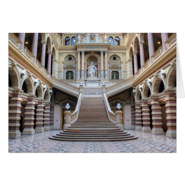 Escalera En Justizpalast, Viena Austria (Anverso (Horizontal))