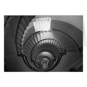Escalera espiral del faro de B&W