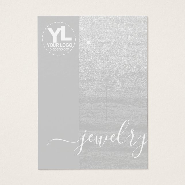 Escaleras para el pelo Pantalla Glamour Purpurina  (Frente)