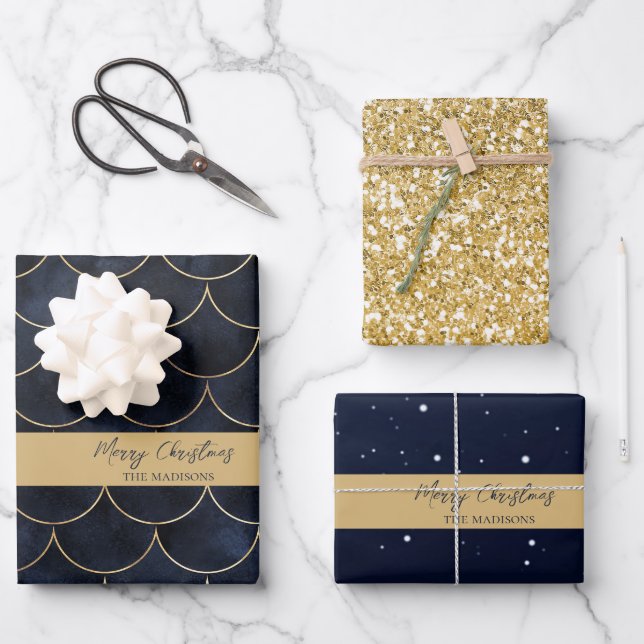 Escales de sirena y papel de envolvimiento de Purp (Anverso)