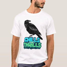 Escalofríos y emociones Raven Spooky camiseta de H