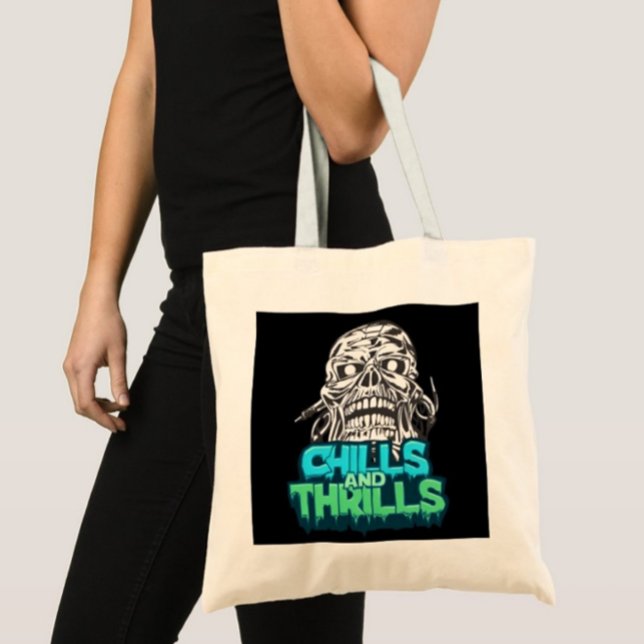 Escalofríos Y Triles Crecen La Bolsa De Tote Hallo (Subido por el creador)