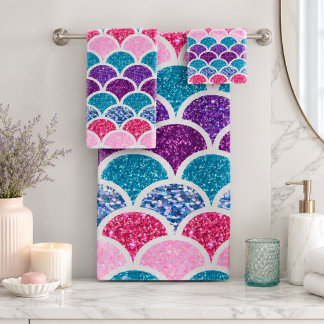 escamas de sirena aqua turquesa rosa púrpura