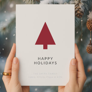 Escándalo de árbol de navidad vacaciones Minimalis