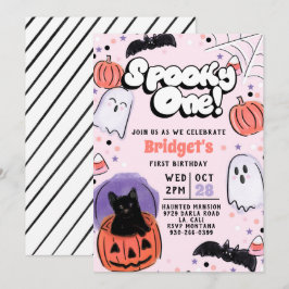 ¡Escandaloso! Invitación de cumpleaños fantasma