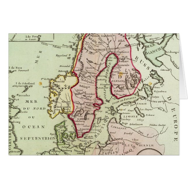 Escandinavia, Suecia, Dinamarca (Anverso (Horizontal))