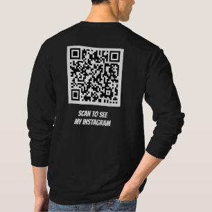 Escanear código QR en Instagram, Twitter, camiseta