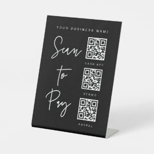 Escanear código QR Señal mínima Bar Valet Boda
