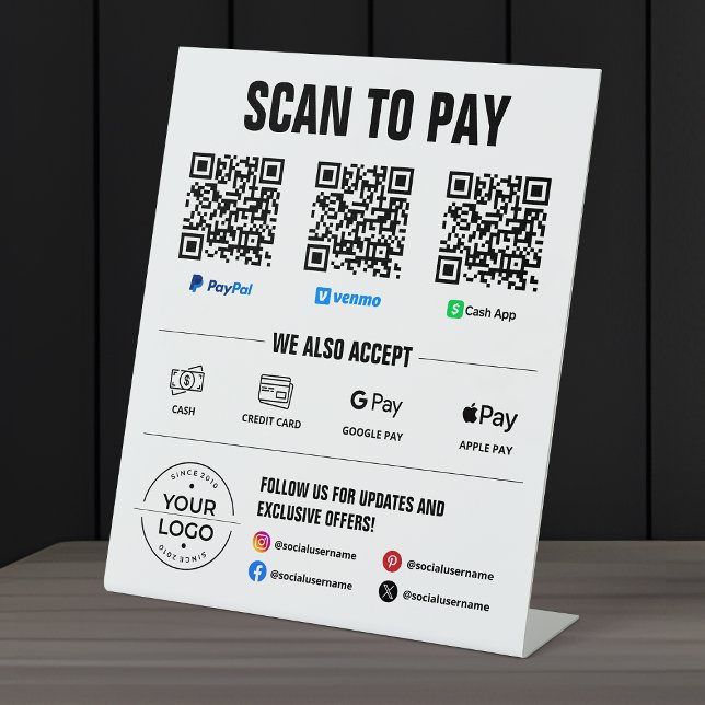 Escaneo Todo en Uno para Pagar Señal Pagar PayPal  (Subido por el creador)