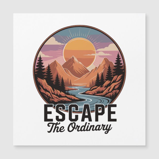 Escapar De La Aventura Natural (Anverso)
