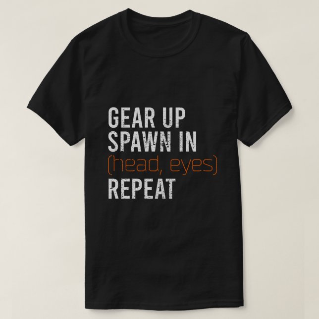 Escapar De La Camiseta Tarkov Meme Premium Scoop (Diseño del anverso)