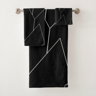 Escaparates Art Deco Diseño Conjunto De Toallas De