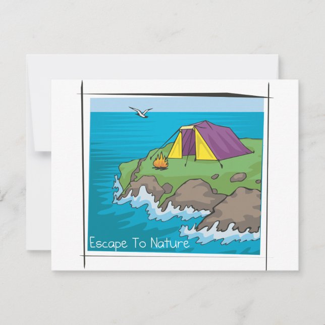 Escape a la naturaleza (Anverso)