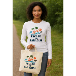 Escape al paraíso de las camisetas de tres mezclas