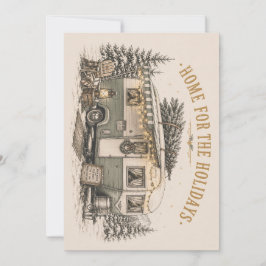 Escape de Camper de Navidad Boho Americana