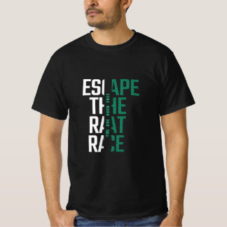 Escape La carrera de rata camisetas de manga media