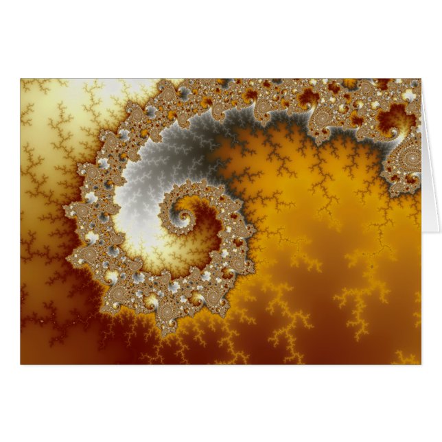Escape - Tarjeta fractal (Anverso (Horizontal))