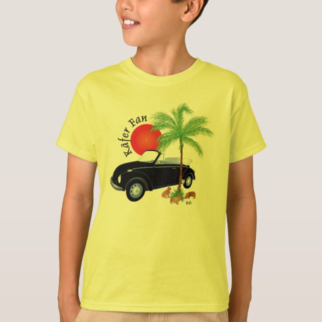 Escarabajo Cabriolet playera (Anverso)