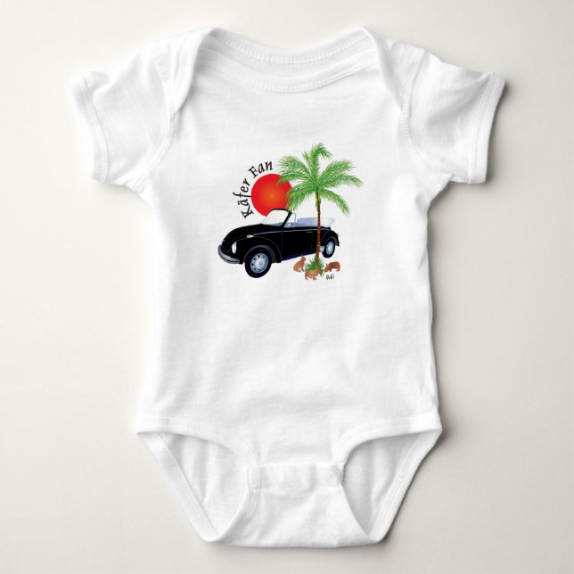 Escarabajo Cabriolet playera (Anverso)