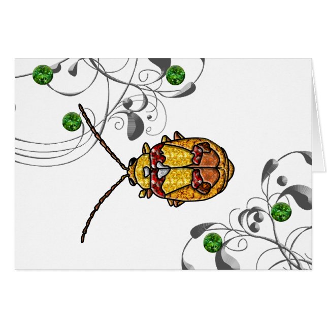 Escarabajo de hojas rojas (Anverso (Horizontal))