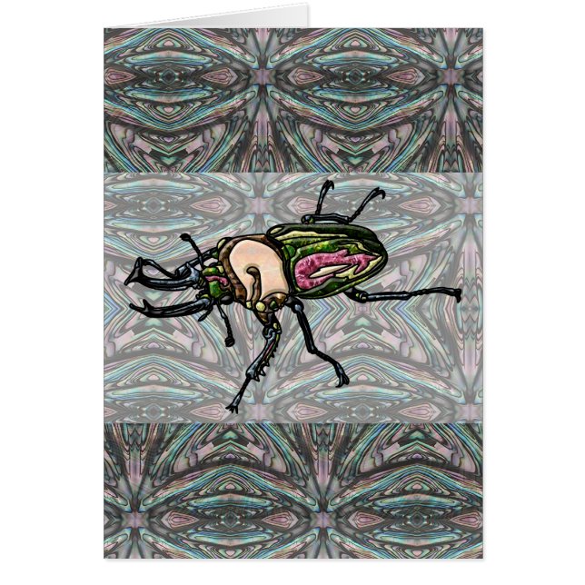 Escarabajo de Rainbow Stag (Frente)