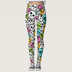 Escarabajos fantasmagóricos Leggings de Halloween