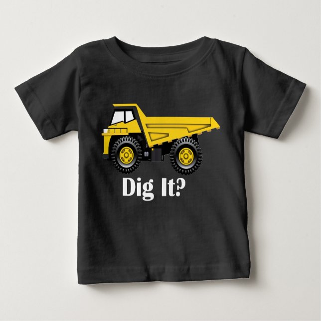 ¿Escarbar? - Baby Fine Jersey T-Shirt  (Anverso)