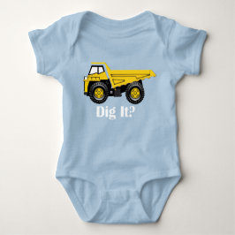 ¿Escarbar? -Body con punto de jersey para bebés