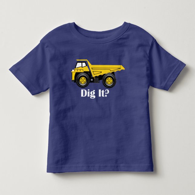 ¿Escarbar? - Toddler Fine Jersey T-Shirt  (Anverso)